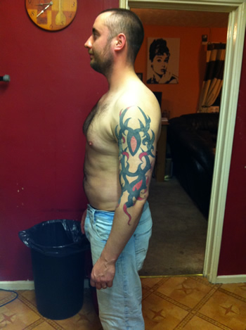 Not much difference from last month apart from less muscle :(